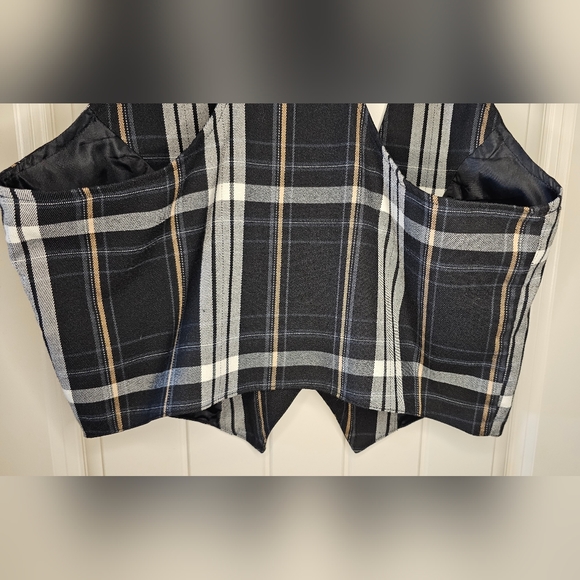 [FOREVER 21] Women's Plaid Vest - Large - Picture 5 of 9
